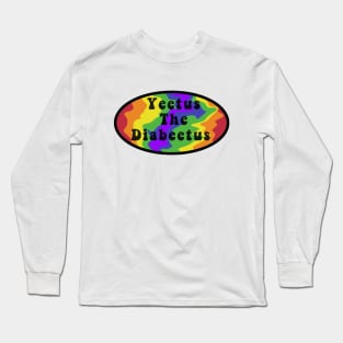 Yeetus the Diabeetus Retro Long Sleeve T-Shirt